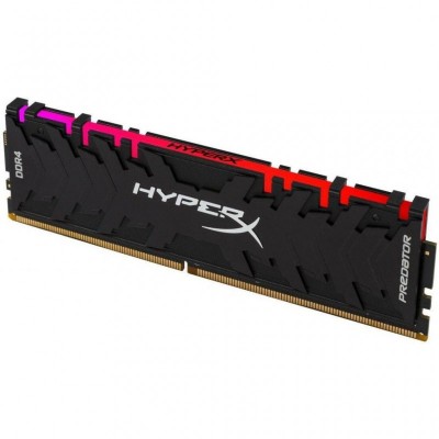 Модуль памяти для компьютера DDR4 8GB 3000 MHz HyperX Predator RGB Kingston Fury (ex.HyperX) (HX430C15PB3A/8)