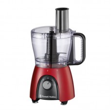 Кухонна машина Russell Hobbs Desire Red, 600Вт, чаша-пластик, корпус-пластик, насадок-4, червоний Кухонна машина Russell Hobbs Desire Red, 600Вт, чаша-пластик, корпус-пластик, насадок-4, червоний