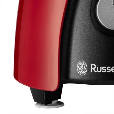 Кухонна машина Russell Hobbs Desire Red, 600Вт, чаша-пластик, корпус-пластик, насадок-4, червоний