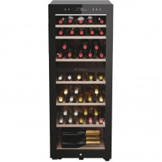 Холодильник Haier для вина, 127x49.7х58.5, мороз.відд.-190л, зон - 2, бут-77, ST, дисплей, чорний