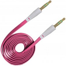 Кабель мультимедійний Jack 3.5mm to jack 3.5mm 1 м Pink XoKo (AUX-010-PNK)