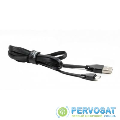 Дата кабель USB 2.0 Micro 5P to AM Cablexpert (CCPB-M-USB-01BK)