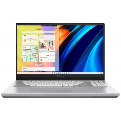 Ноутбук ASUS Vivobook Pro K6501ZM-MA165 15.6 2.8K OLED/Intel i7-12700H/32/1024F/NVD3060-6/noOS/Silver