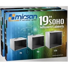 Шафа настінна MIRSAN SOHO 7U 19" 535x300, RAL 7035 (MR.SOH07U30DE.02) Шафа настінна MIRSAN SOHO 7U 19" 535x300, RAL 7035 (MR.SOH07U30DE.02)