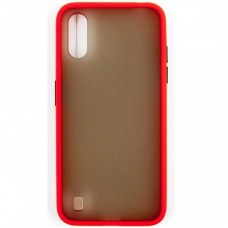 Чохол до моб. телефона DENGOS Samsung Galaxy A01 (red) (DG-TPU-MATT-33) Чохол до моб. телефона DENGOS Samsung Galaxy A01 (red) (DG-TPU-MATT-33)