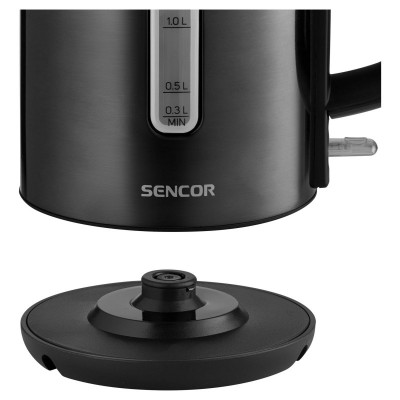 Електрочайник Sencor Series 7000, 1,7л, Strix, метал, чорний