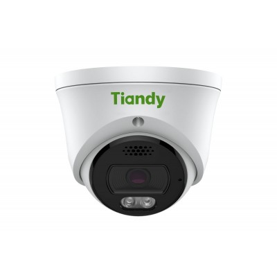 Камера IP Tiandy TC-C38XQ Spec:I3W/E/Y/2.8mm/V4.2, 8MP, EW, Color Maker Turret, 2.8mm, f/1.6, LED15m, IR30m, DC12V, PoE, IP66, Speaker