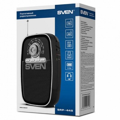 Акустична система SVEN SRP-445 black