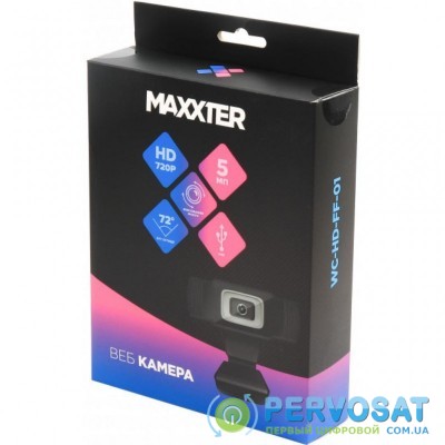 Веб-камера Maxxter HD 1280x720 (WC-HD-FF-01)
