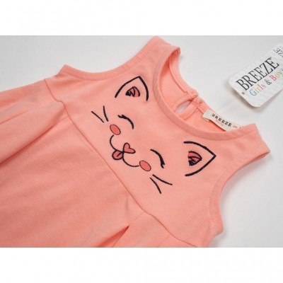 Плаття Breeze з котиком (15694-86G-peach)
