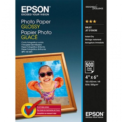 Бумага Epson 10х15 Glossy Photo (C13S042549)