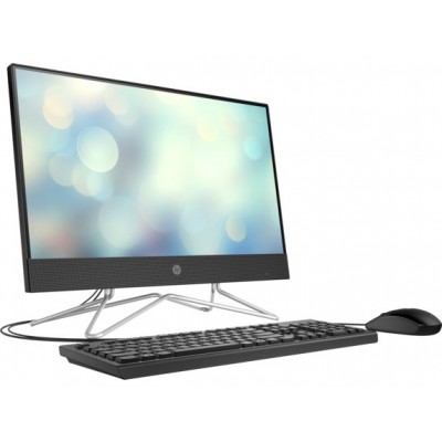 Персональний комп'ютер-моноблок HP All-in-One 21.5FHD IPS AG/Intel Pen J5040/4/256F/int/kbm/DOS/Black