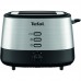 Тостер  Tefal INOX, 870Вт, пластик+ метал, чорний+нерж