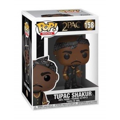 Фігурка Funko POP! Rocks Tupac Vest w/Bandana 45432