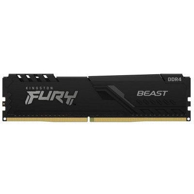 Пам'ять ПК Kingston DDR4  8GB 3733 FURY Beast Black