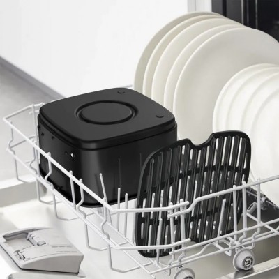 Мультипіч Tefal Easy Fry Silence, 1670Вт, чаша-5л, сенсорне керув., 10 програм, пластик, чорний