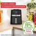 Мультипіч Tefal Easy Fry Silence, 1670Вт, чаша-5л, сенсорне керув., 10 програм, пластик, чорний