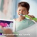 Щітка зубна електр. Philips, Sonicare For Kids, 62т. колив/хв, насадок-2, світло-зелений Щітка зубна електр. Philips, Sonicare For Kids, 62т. колив/хв, насадок-2, світло-зелений