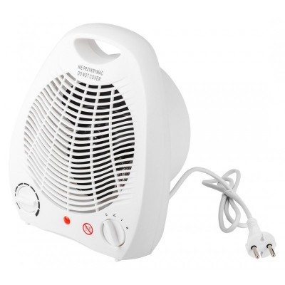 Тепловентилятор Neo Tools, 25м2, 2000Вт, мех. упр-ння, спіральний нагрів. елемент, білий Тепловентилятор Neo Tools, 25м2, 2000Вт, мех. упр-ння, спіральний нагрів. елемент, білий