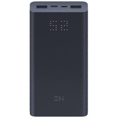 Батарея універсальна ZMi Aura 20000mAh Type-C 2*USB QC2.0/3.0 Black (QB822)