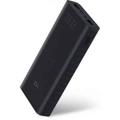 Батарея універсальна ZMi Aura 20000mAh Type-C 2*USB QC2.0/3.0 Black (QB822)