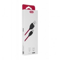 Дата кабель USB 2.0 AM to Type-C 1.0m Black Ergo (TC09) Дата кабель USB 2.0 AM to Type-C 1.0m Black Ergo (TC09)
