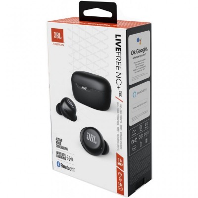 Наушники JBL Live Free NC+ Black (JBLLIVEFRNCPTWSB)