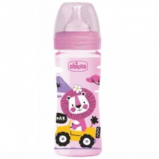 Пляшечка для годування Chicco пластикова Well-Being Physio Colors з силік. соскою 2м+ 250 (28623.10) Пляшечка для годування Chicco пластикова Well-Being Physio Colors з силік. соскою 2м+ 250 (28623.10)