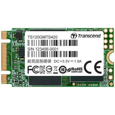 Накопитель SSD M.2 2242 120GB Transcend (TS120GMTS420S)