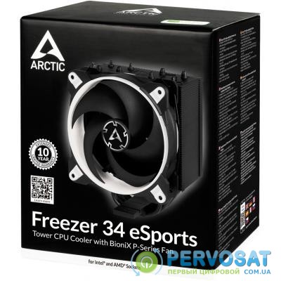 Кулер для процессора Arctic Freezer 34 eSports White (ACFRE00057A)