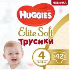 Підгузок Huggies Elite Soft Pants L размер 4 (9-14 кг) Mega 42 шт (5029053547008) Підгузок Huggies Elite Soft Pants L размер 4 (9-14 кг) Mega 42 шт (5029053547008)