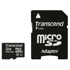 Карта пам'яті Transcend 32GB microSDHC class 10 UHS-I Ultimate (TS32GUSDHC10U1) Карта пам'яті Transcend 32GB microSDHC class 10 UHS-I Ultimate (TS32GUSDHC10U1)