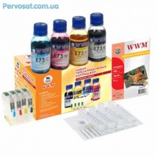 Комплект перезаправних картриджів WWM Epson S22/SX125/SX420W (RC.T128N) Комплект перезаправних картриджів WWM Epson S22/SX125/SX420W (RC.T128N)