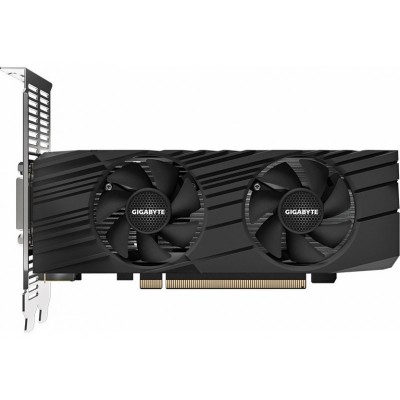 Відеокарта GIGABYTE GeForce GTX1650 4GB GDDR6 128bit DP-HDMIx2-DVI D6 OC Low Profile