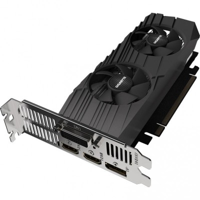 Відеокарта GIGABYTE GeForce GTX1650 4GB GDDR6 128bit DP-HDMIx2-DVI D6 OC Low Profile