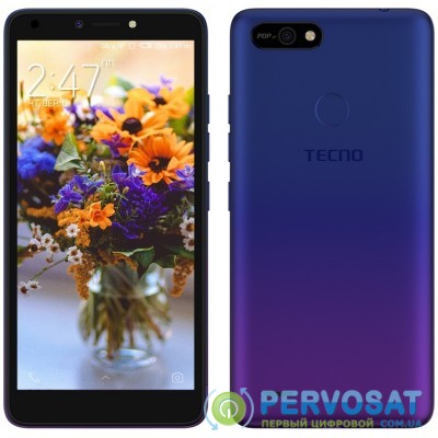 Смартфон TECNO POP 2F (B1G) 1/16GB Dual SIM Dawn Blue