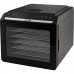 Сушарка для продуктів Gorenje 580Вт, піддонів - 6x1.5см, діаметр - 25см, макс - 75°С, дисплей, пластик+метал, чорний