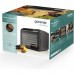 Сушарка для продуктів Gorenje 580Вт, піддонів - 6x1.5см, діаметр - 25см, макс - 75°С, дисплей, пластик+метал, чорний