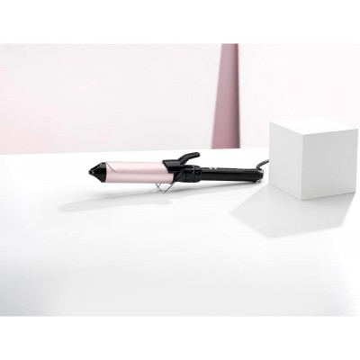 Плойка Babyliss Pro 180 extra large, 80Вт, темп.режимів-10, D -38mm, 110-180С, метал, чорний Плойка Babyliss Pro 180 extra large, 80Вт, темп.режимів-10, D -38mm, 110-180С, метал, чорний