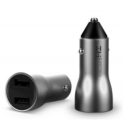 Зарядное устройство ZMi Car Charger with Display Silver (AP621)