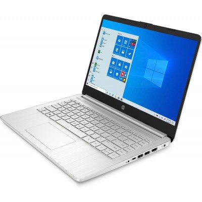 Ноутбук HP 14s-fq1010ua 14FHD IPS AG/AMD R7 5700U/16/512F/int/DOS/Silver