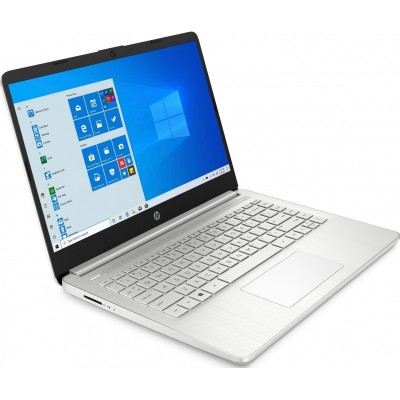 Ноутбук HP 14s-fq1010ua 14FHD IPS AG/AMD R7 5700U/16/512F/int/DOS/Silver