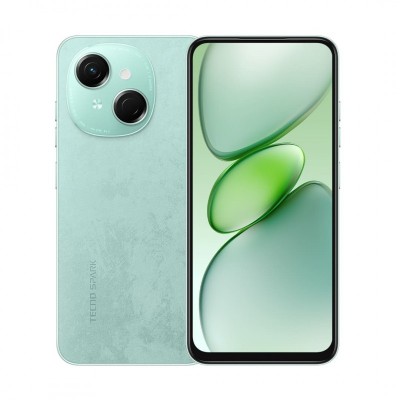 Смартфон TECNO Spark Go 1 (KL4) 6.67" 3/64ГБ, 2SIM, 5000мА•год, Magic Skeen Green