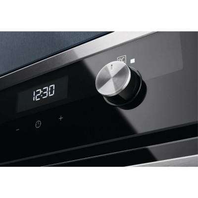 Духова шафа Electrolux електрична, 72л, A, пара, дисплей, конвекція, телескопічні напрямні, чорний
