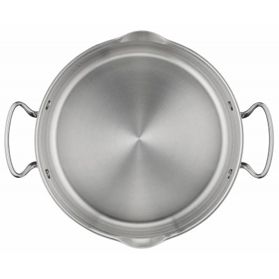 Каструля Tefal DUETTO+, 2.9л, з кришкою, нержавюча сталь, скло