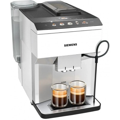Кавомашина Siemens 1.9л, зерно + мелена, автомат.капучинатор, авторецептів - 10, білий