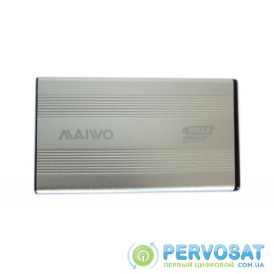 Карман внешний Maiwo K2501A-U3S silver