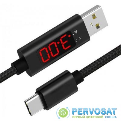 Дата кабель USB 2.0 AM to Type-C 1.0m display XoKo (SC-150a)
