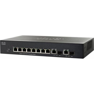 Коммутатор сетевой Cisco SF350-08-K9-EU