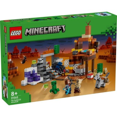 Конструктор LEGO Minecraft Покинута шахта у безплідних землях